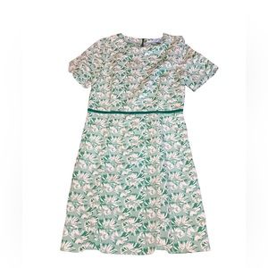 Draper James Greenhill Blossom Jacquard Dress Size 8